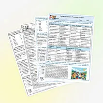 Culture Exchanges. Vocabulary Worksheet (лексические упражнения к учебнику Spotlight 8, Module 6)