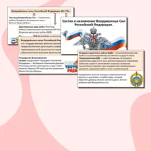 Презентация по теме: «Состав и назначение Вооруженных Сил Российской Федерации».