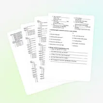 Spotlight 7 Entry Test Входная контрольная работа для 7 класса (5 вариантов)