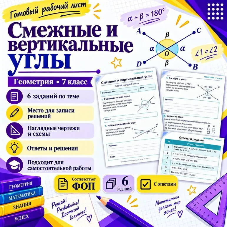 Рабочий лист по теме 