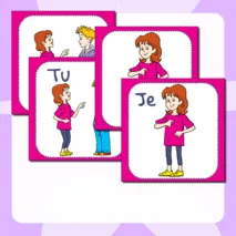 Les pronoms personnels  Личные местоимения  на французском языке