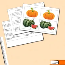 Рабочий лист и дидактическая игра. Обмен товарами.