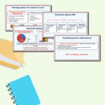 Презентация по ОБЗР «Профилактика неинфекционных заболеваний». 9 класс.