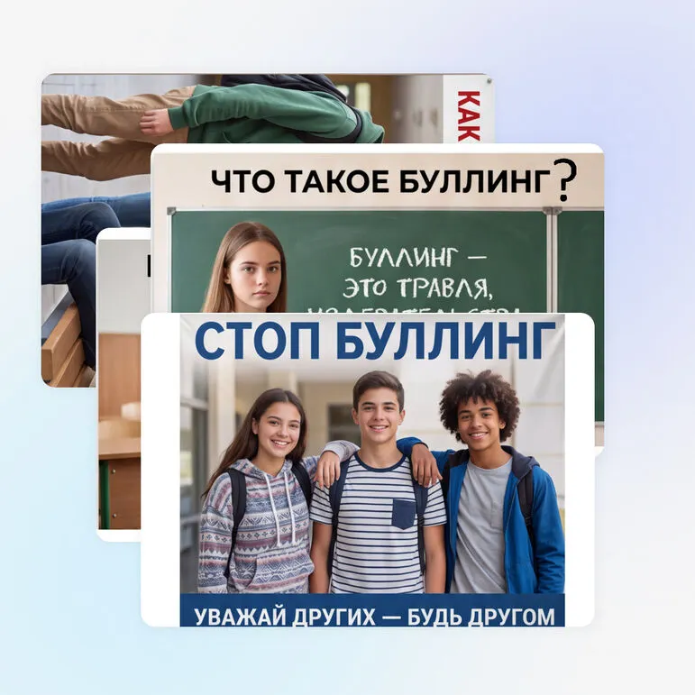 Оформление «Профилактика буллинга в школе»