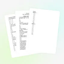 Тест по геометрии 7 класс «Три признака равенства треугольников»