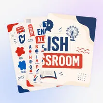 Оформление кабинета английского языка «English Classroom»