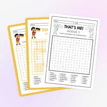 Филворд Spotlight 5 Module 2 «That’s Me!»
