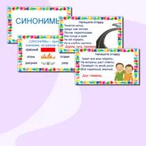 Презентация по русскому языку Синонимы