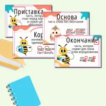 Наглядный материал: Состав слова