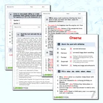 Контрольная работа по английскому языку модуль 1 Spotlight -9