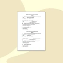 Рабочий лист по английскому языку по теме Present Continuous