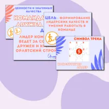 Оформление (стенд) Орленок-лидер 