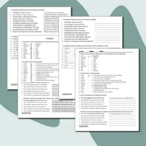 Рабочие листы «Контрольная работа по английскому языку 8 класс, модуль 8, Spotlight»