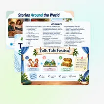 Spotlight 7, Module 2d Culture Corner «The Gift of Storytelling»