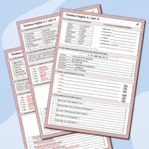 Rainbow English 4 класс. Контрольная работа Unit 4