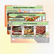 Презентация «Мир профессий. Профессии повар, технолог»
