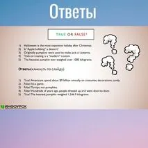 Презентация по английскому языку на тему «Хэллоуин»