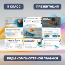 Виды компьютерной графики