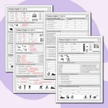 Rainbow English 3 класс. Контрольная работа Unit 4