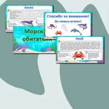 Презентация «Морские обитатели»