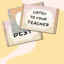 Оформление кабинета английского языка «Classroom Rules»