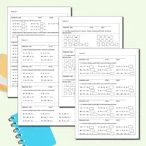Карточки - пятиминутки по математике для 3 класса по теме 