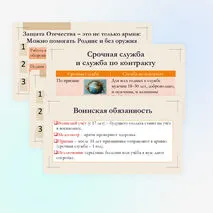 Презентация по ОБЗР для 8 класса на тему: Защита Отечества как долг и обязанность гражданина.