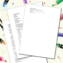 Контрольная работа по английскому языку за 2 четверть, 4 класс