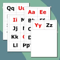 Английский алфавит. English alphabet.КАРТОЧКИ