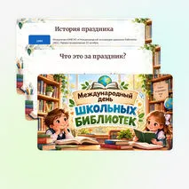 Презентация «Международный день школьных библиотек»