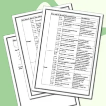 Циклограмма работы методиста школы на неделю (1 ставка). Подробная.