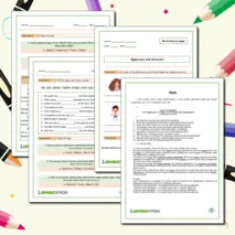 Appearance and character of a person (a literary character): Внешность и характер человека (литературного персонажа)