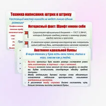 Практическая работа «Выполнение чертёжного шрифта». Презентация к уроку труда (технологии) в 5 классе.