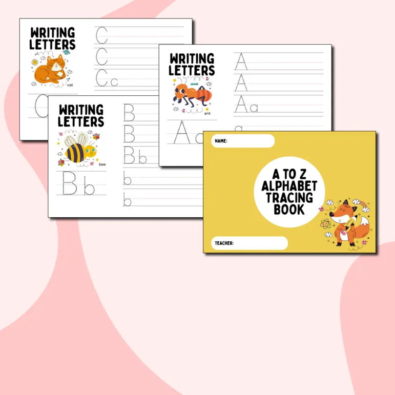 Прописи с английским алфавитом. Рабочая тетрадь «A to Z Alphabet tracing book»