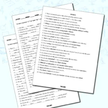 Рабочие листы на тему «Английский артикль. Практикум 2»