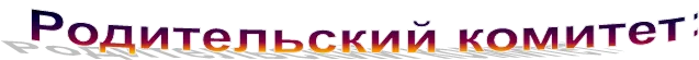 Родительский комитет: