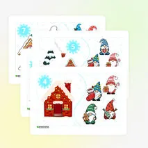 Дидактическая игра «Гномики и домики»