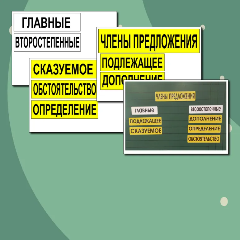 Наглядный материал 