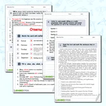 Контрольная работа по английскому языку модуль 1 Spotlight -9