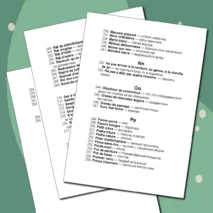 290 французских идиом с переводом. Выпуск 1