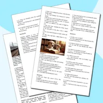 Рабочий лист по английскому языку 