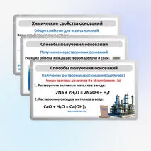 Презентация по химии «Получение и химические свойства оснований».