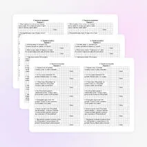 Тренажер «Решение текстовых задач на все арифметические действия, на движение и покупки»