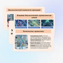 Презентация по биологии «Мутационная изменчивость» 10 класс (углубленный уровень)