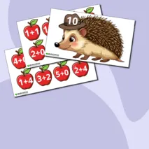 Дидактическая игра по математике «Состав числа 10»