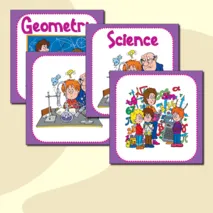 School subjects Школьные предметы Дидактические карточки на английском языке