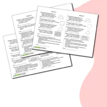 Карточки для подготовки к ОГЭ по математике (геометрия, задания 15 - 19)