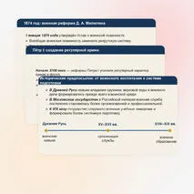 Презентация по ОБЗР «Исторический опыт организации начальной военной подготовки в России» (8 класс, урок № 2)