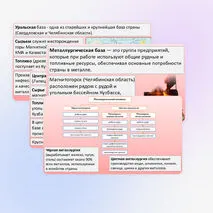 Презентация «Металлургический комплекс. Металлургические базы России. Влияние металлургии на окружающую среду. Основные положения «Стратегии развития чёрной и цветной металлургии России до 2030 года».