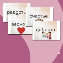 Оформление доски к РОВ на тему : Взаимо отношение в семье